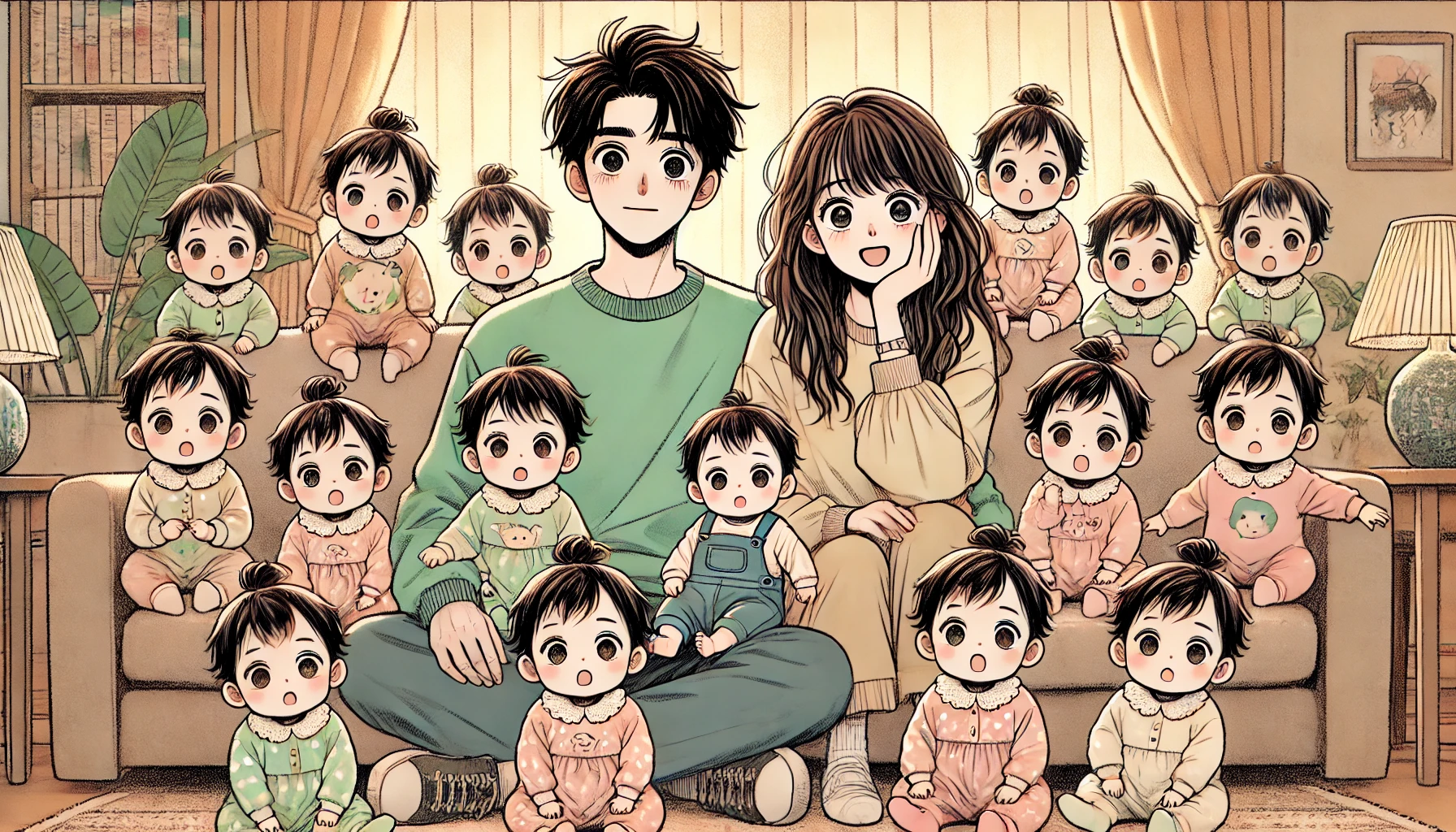 Infinite children? A nice problem in probability theory